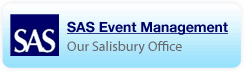 SAS Event Management Website. Our Salisbury Office